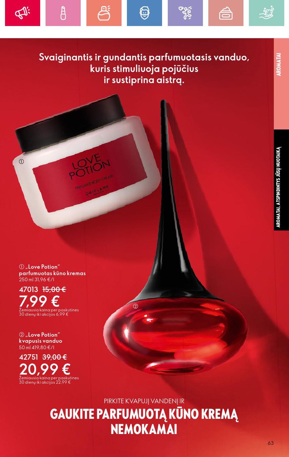 oriflame - ORIFLAME - Katalogas (2025 07 13 - 2025 08 02) - page: 63