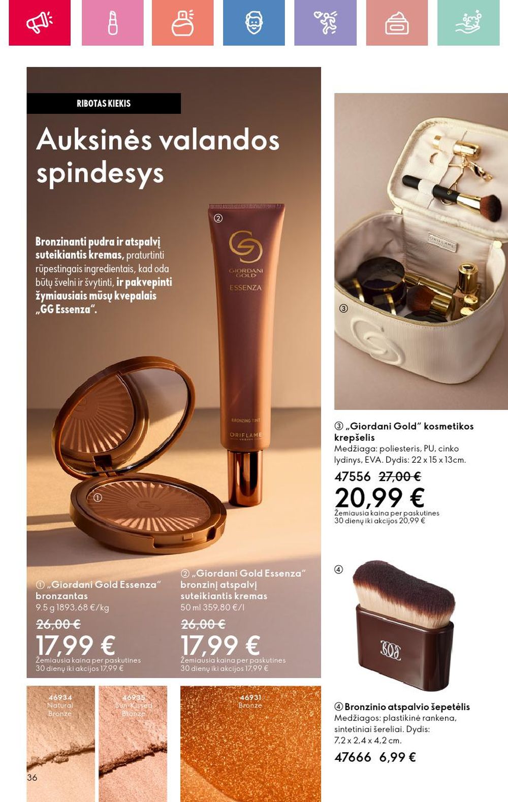 oriflame - ORIFLAME - Katalogas (2025 07 13 - 2025 08 02) - page: 36