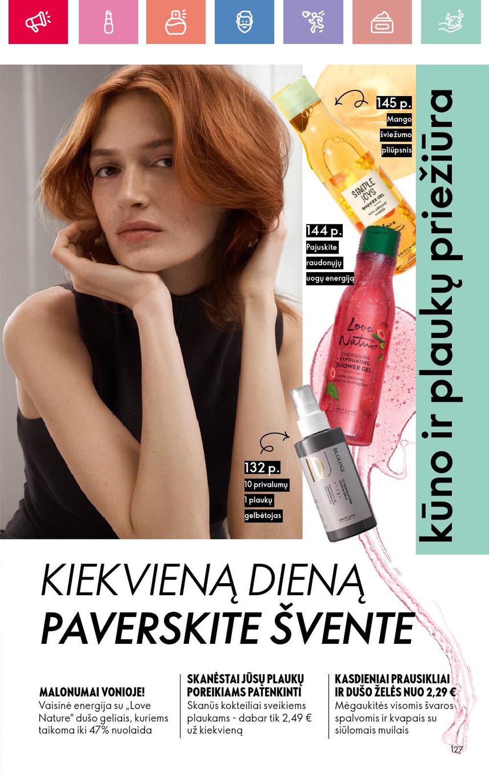 oriflame - ORIFLAME - Katalogas (2025 07 13 - 2025 08 02) - page: 127