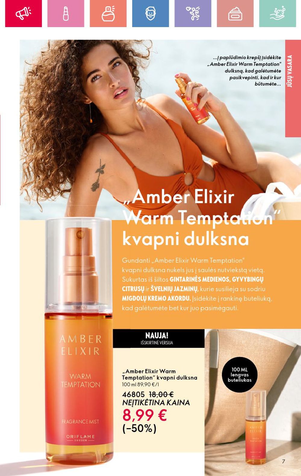 oriflame - ORIFLAME - Katalogas (2025 07 13 - 2025 08 02) - page: 7