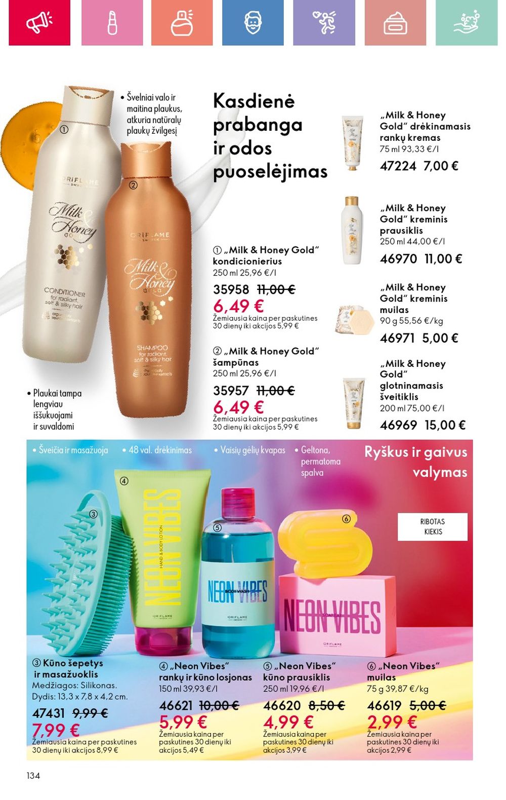 oriflame - ORIFLAME - Katalogas (2025 08 03 - 2025 08 23) - page: 134