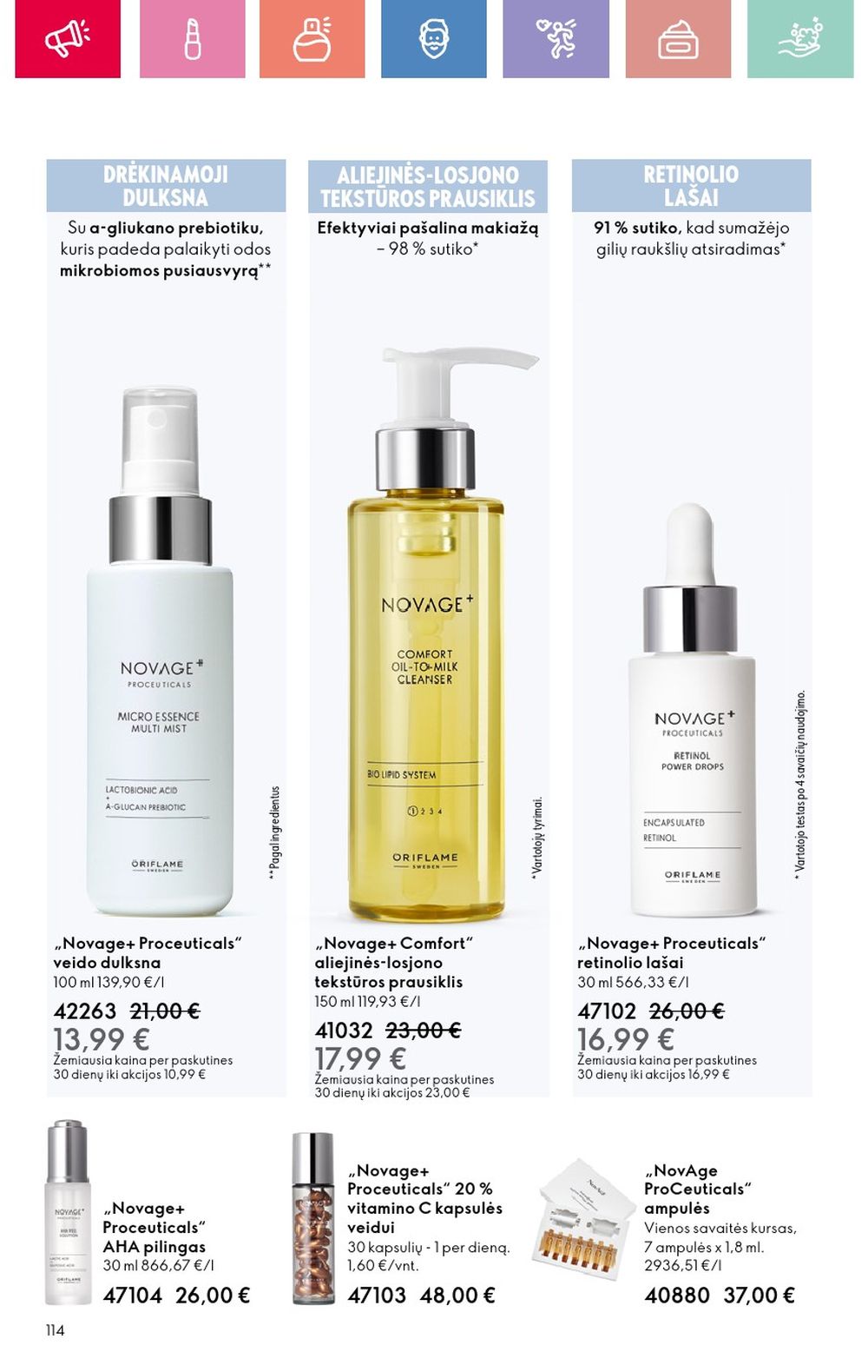 oriflame - ORIFLAME - Katalogas (2025 08 03 - 2025 08 23) - page: 114