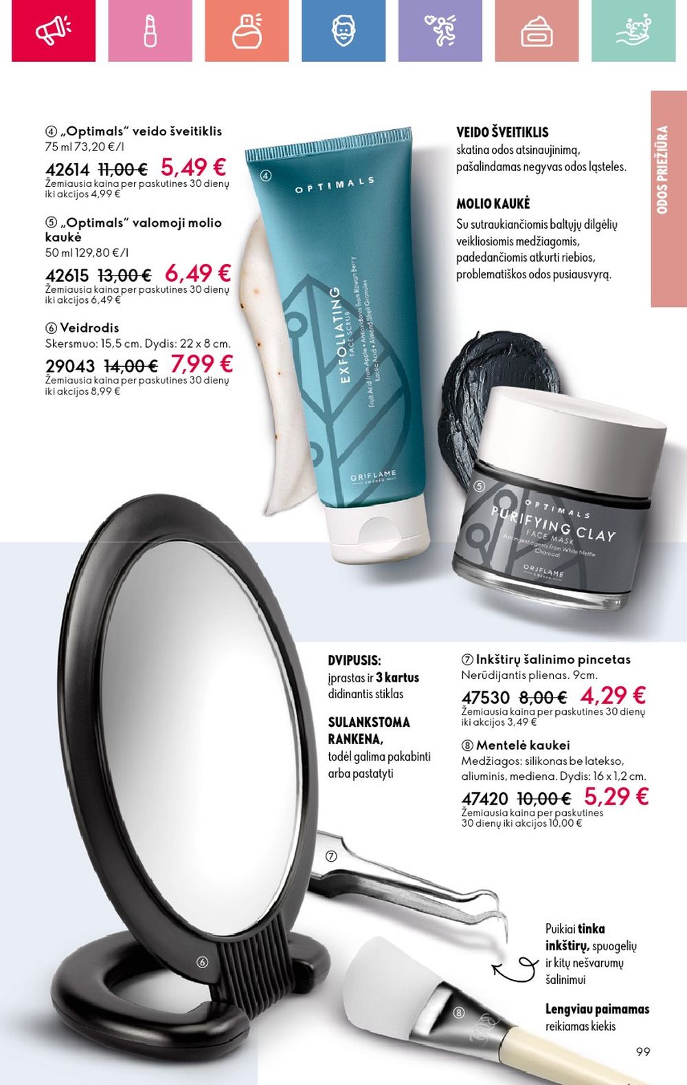 oriflame - ORIFLAME - Katalogas (2025 08 03 - 2025 08 23) - page: 99