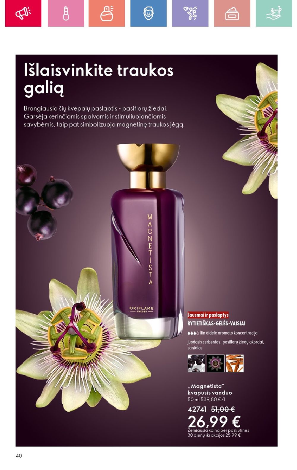 oriflame - ORIFLAME - Katalogas (2025 08 03 - 2025 08 23) - page: 40