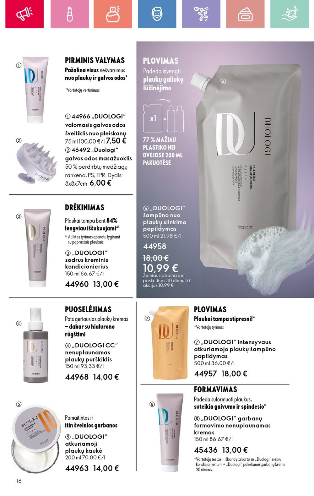oriflame - ORIFLAME - Katalogas (2025 08 03 - 2025 08 23) - page: 16