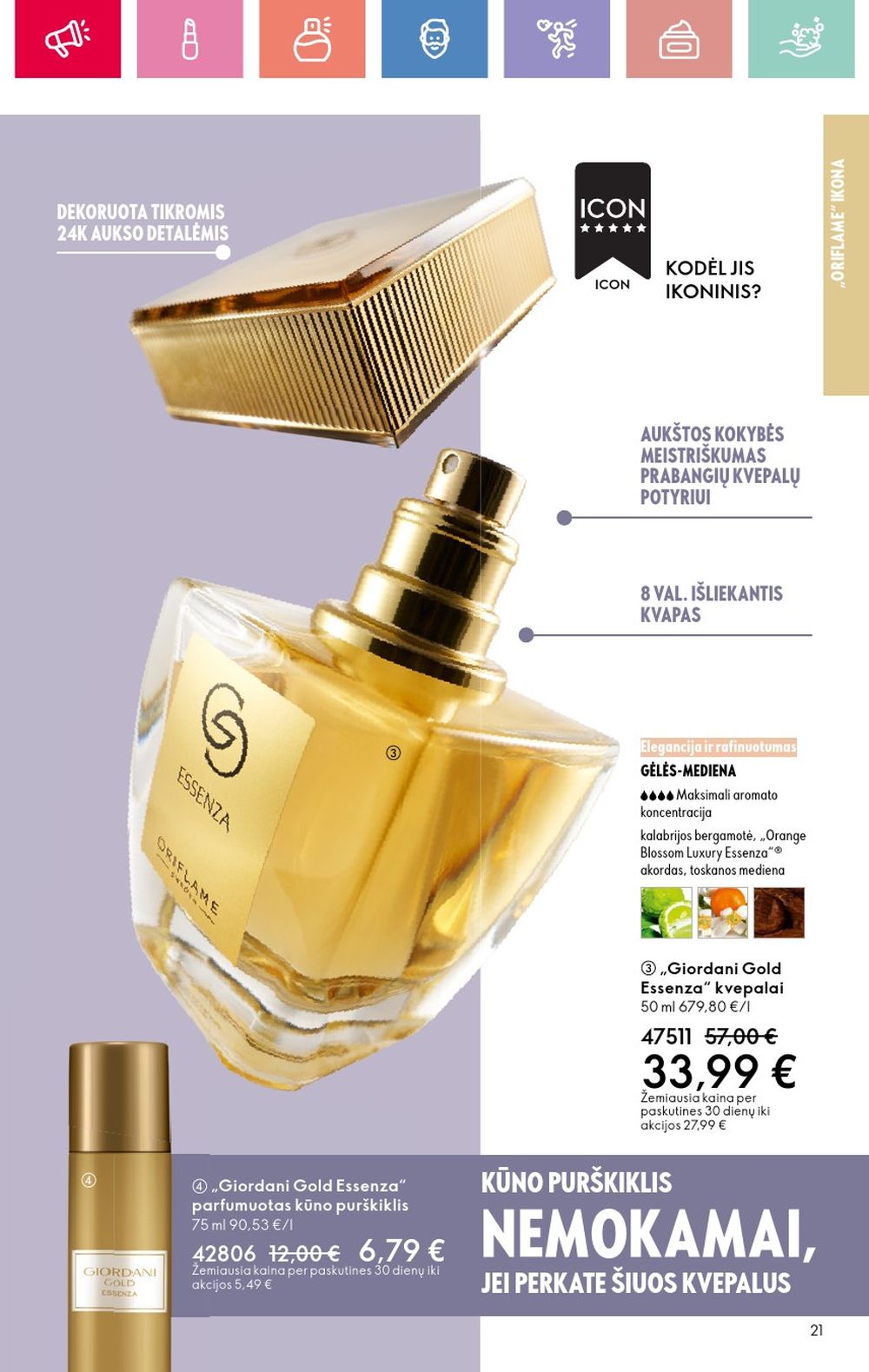 oriflame - ORIFLAME - Katalogas (2025 08 03 - 2025 08 23) - page: 21