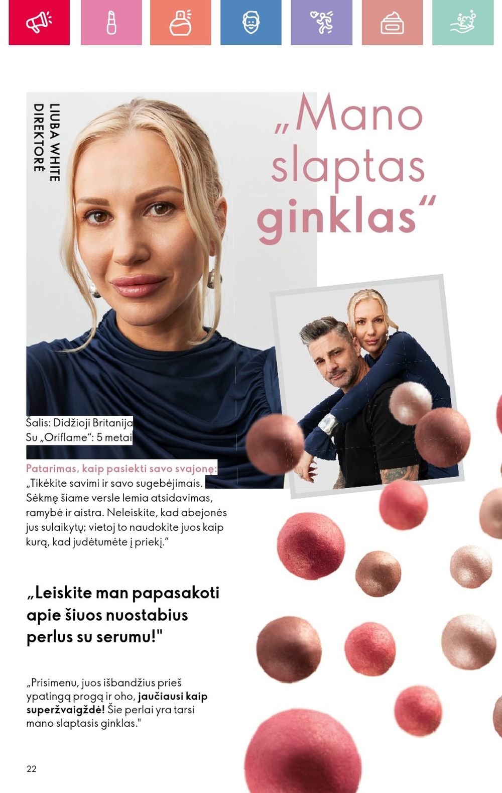 oriflame - ORIFLAME - Katalogas (2025 08 03 - 2025 08 23) - page: 22