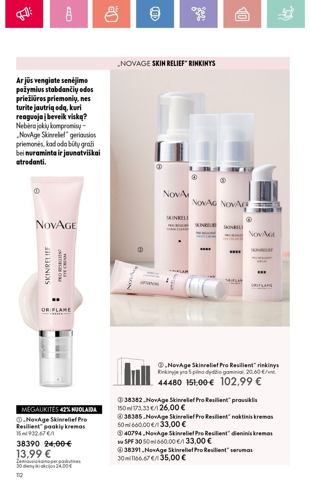 oriflame - ORIFLAME - Katalogas (2025 08 03 - 2025 08 23) - page: 112