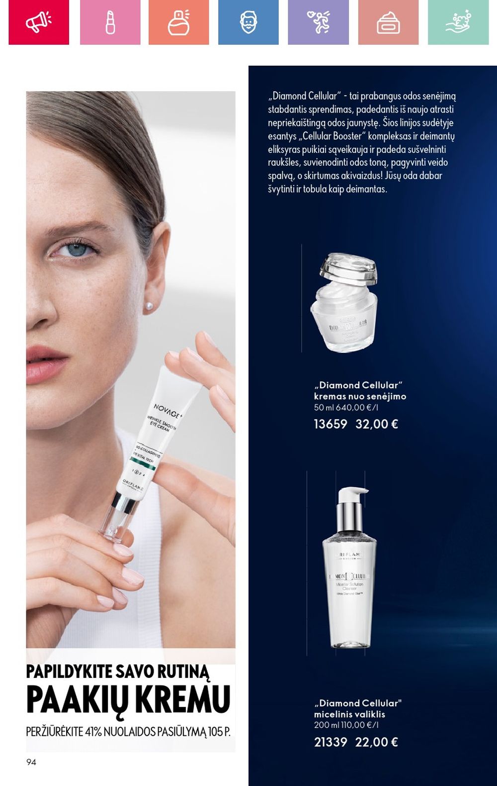 oriflame - ORIFLAME - Katalogas (2025 08 03 - 2025 08 23) - page: 94