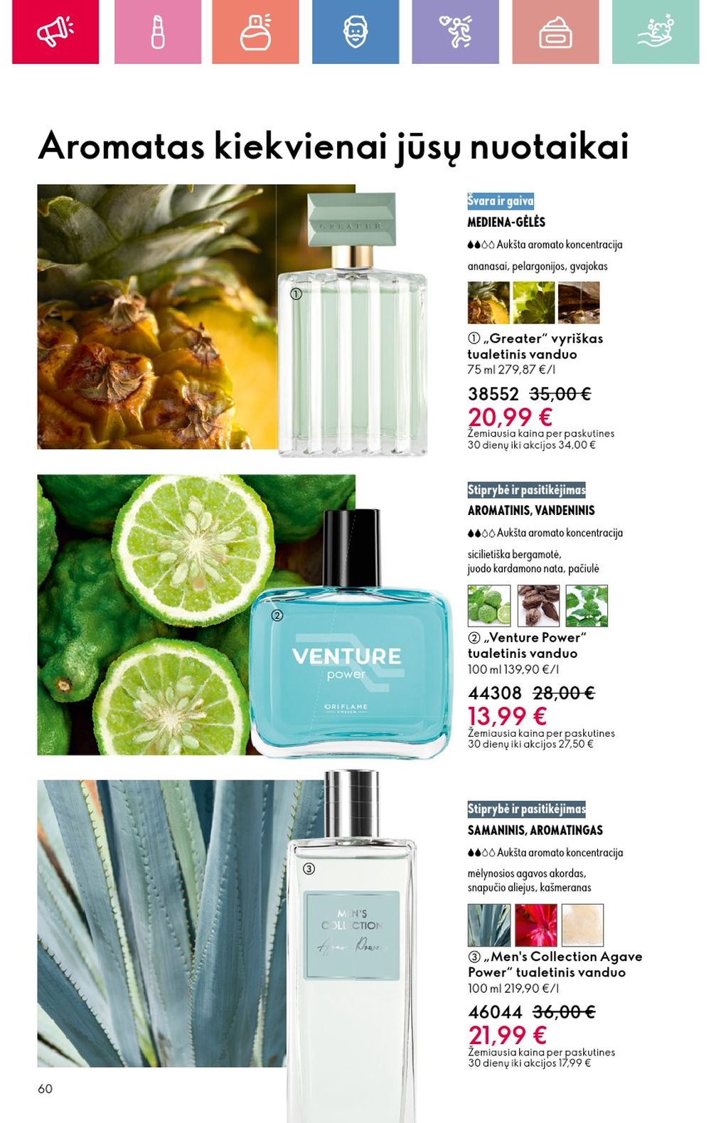 oriflame - ORIFLAME - Katalogas (2025 08 03 - 2025 08 23) - page: 60