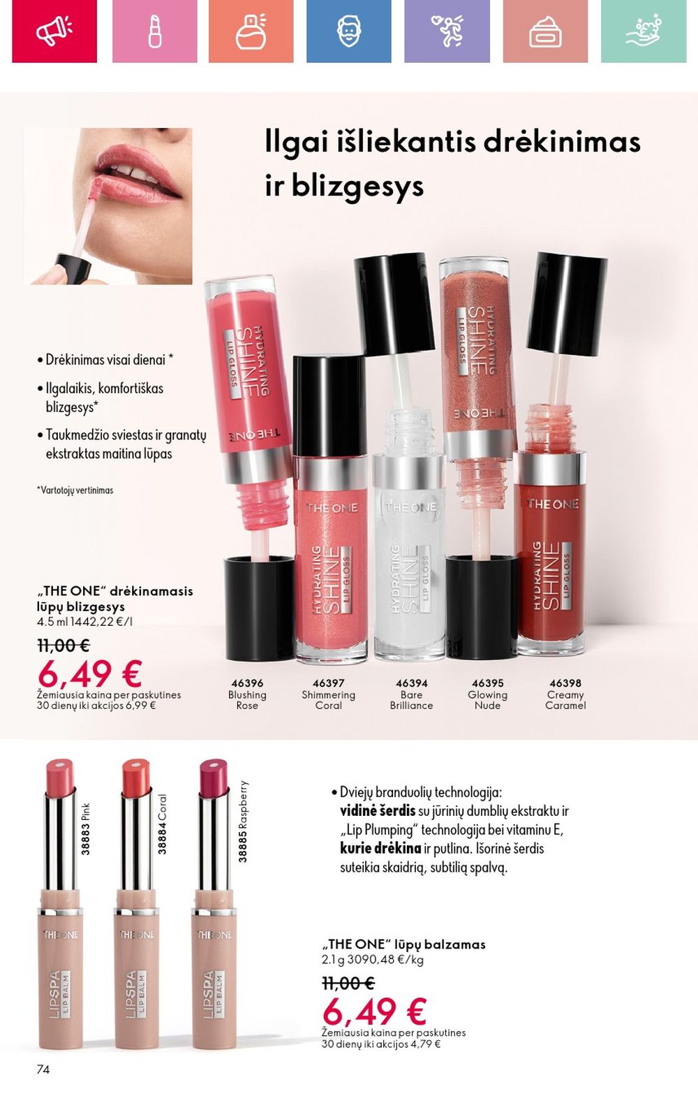 oriflame - ORIFLAME - Katalogas (2025 08 03 - 2025 08 23) - page: 74