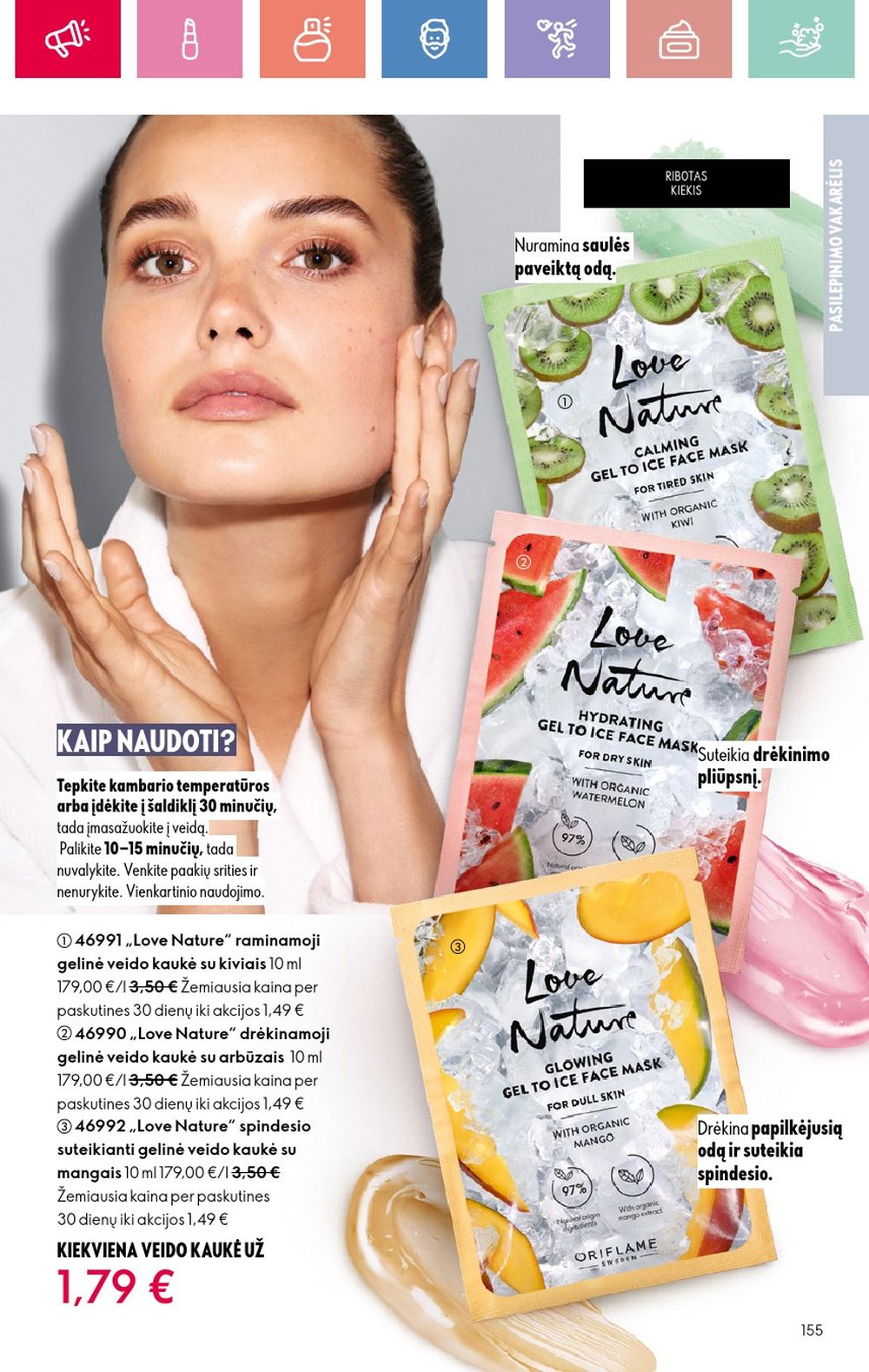 oriflame - ORIFLAME - Katalogas (2025 08 03 - 2025 08 23) - page: 155