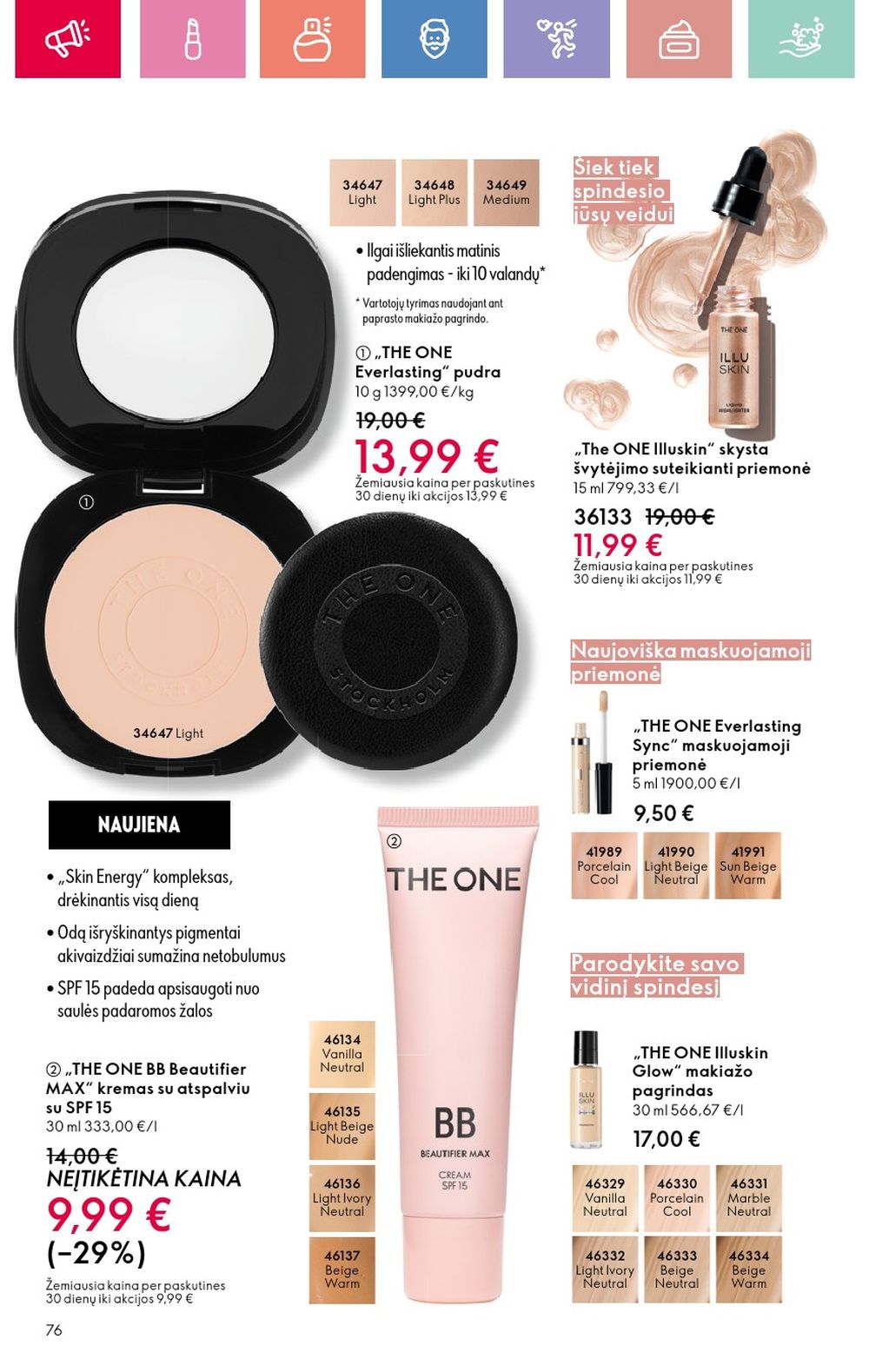 oriflame - ORIFLAME - Katalogas (2025 08 03 - 2025 08 23) - page: 76