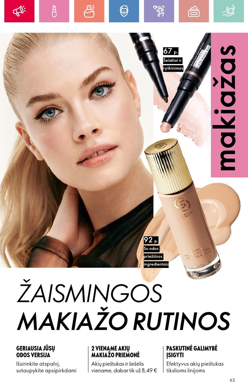 oriflame - ORIFLAME - Katalogas (2025 08 03 - 2025 08 23) - page: 63