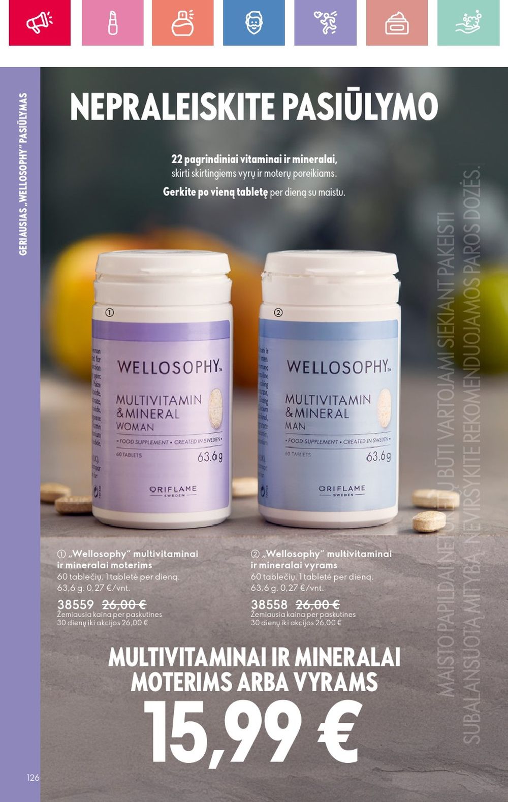 oriflame - ORIFLAME - Katalogas (2025 08 03 - 2025 08 23) - page: 126