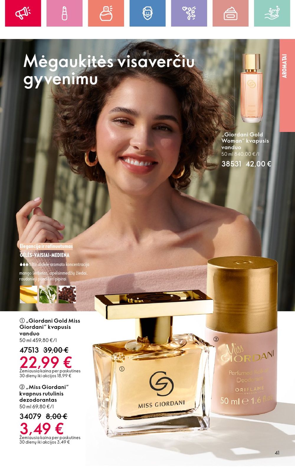 oriflame - ORIFLAME - Katalogas (2025 08 03 - 2025 08 23) - page: 41
