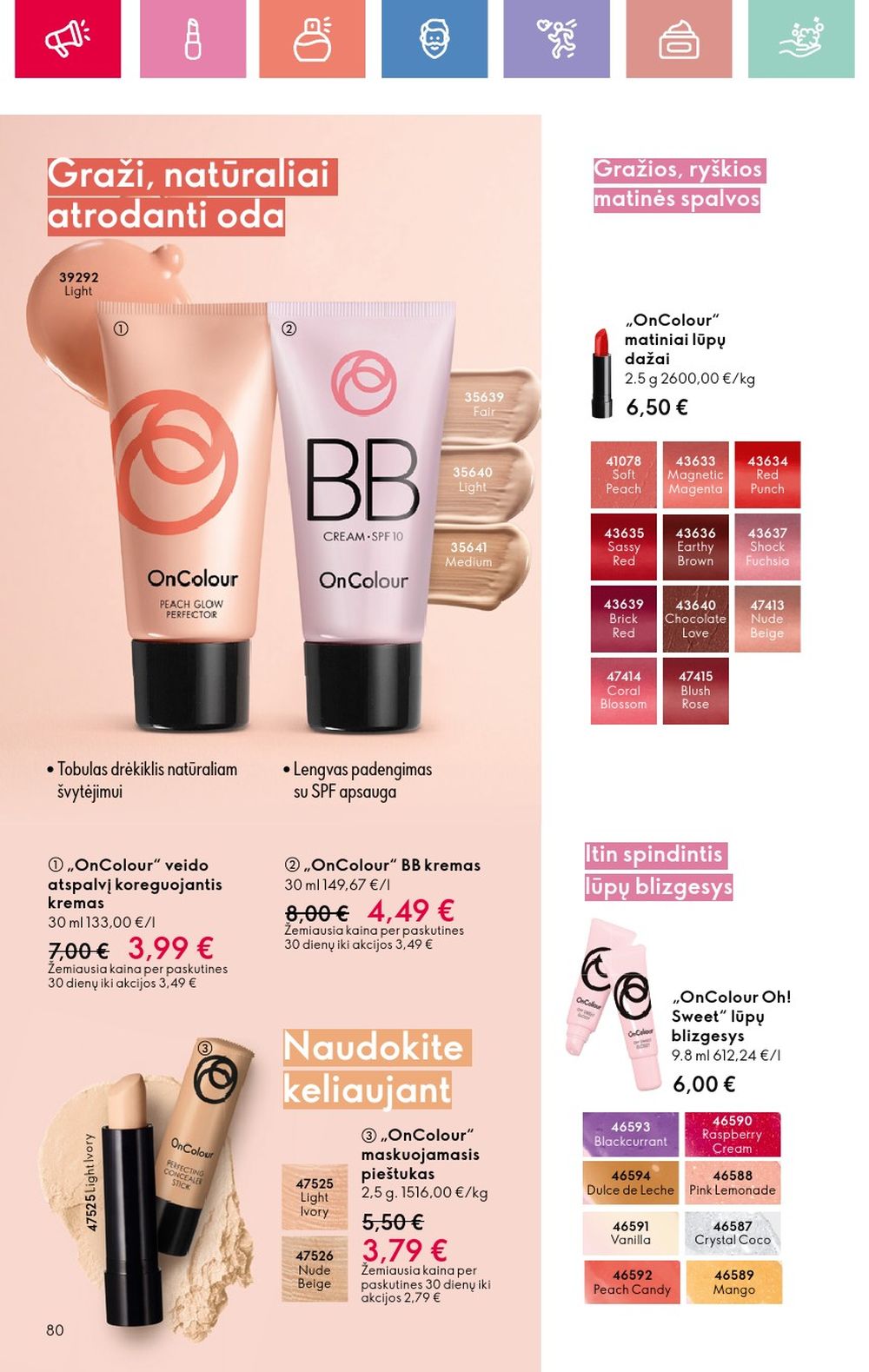 oriflame - ORIFLAME - Katalogas (2025 08 03 - 2025 08 23) - page: 80