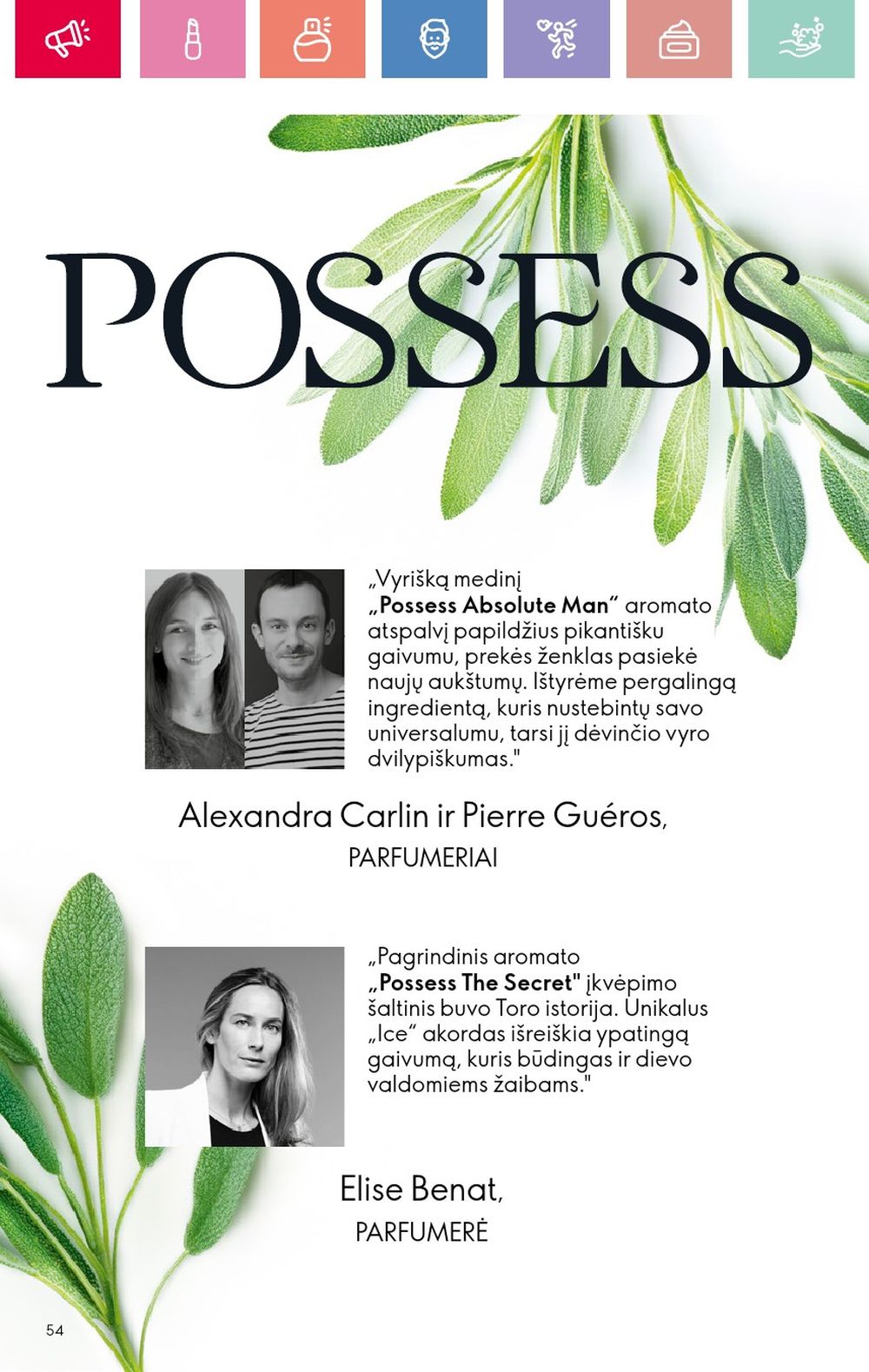 oriflame - ORIFLAME - Katalogas (2025 08 03 - 2025 08 23) - page: 54