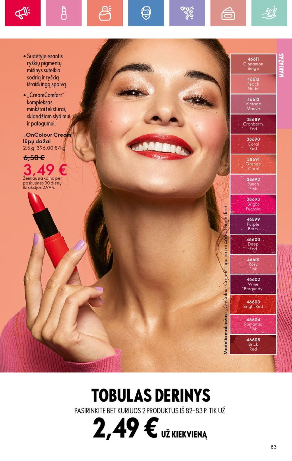 oriflame - ORIFLAME - Katalogas (2025 08 03 - 2025 08 23) - page: 83