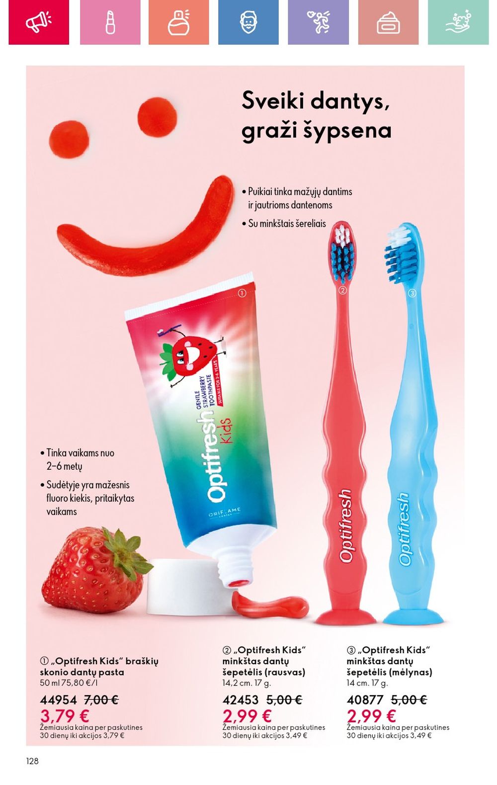 oriflame - ORIFLAME - Katalogas (2025 08 03 - 2025 08 23) - page: 128