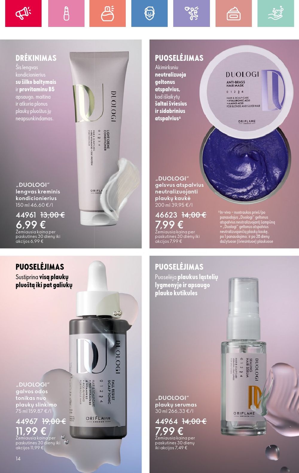 oriflame - ORIFLAME - Katalogas (2025 08 03 - 2025 08 23) - page: 14