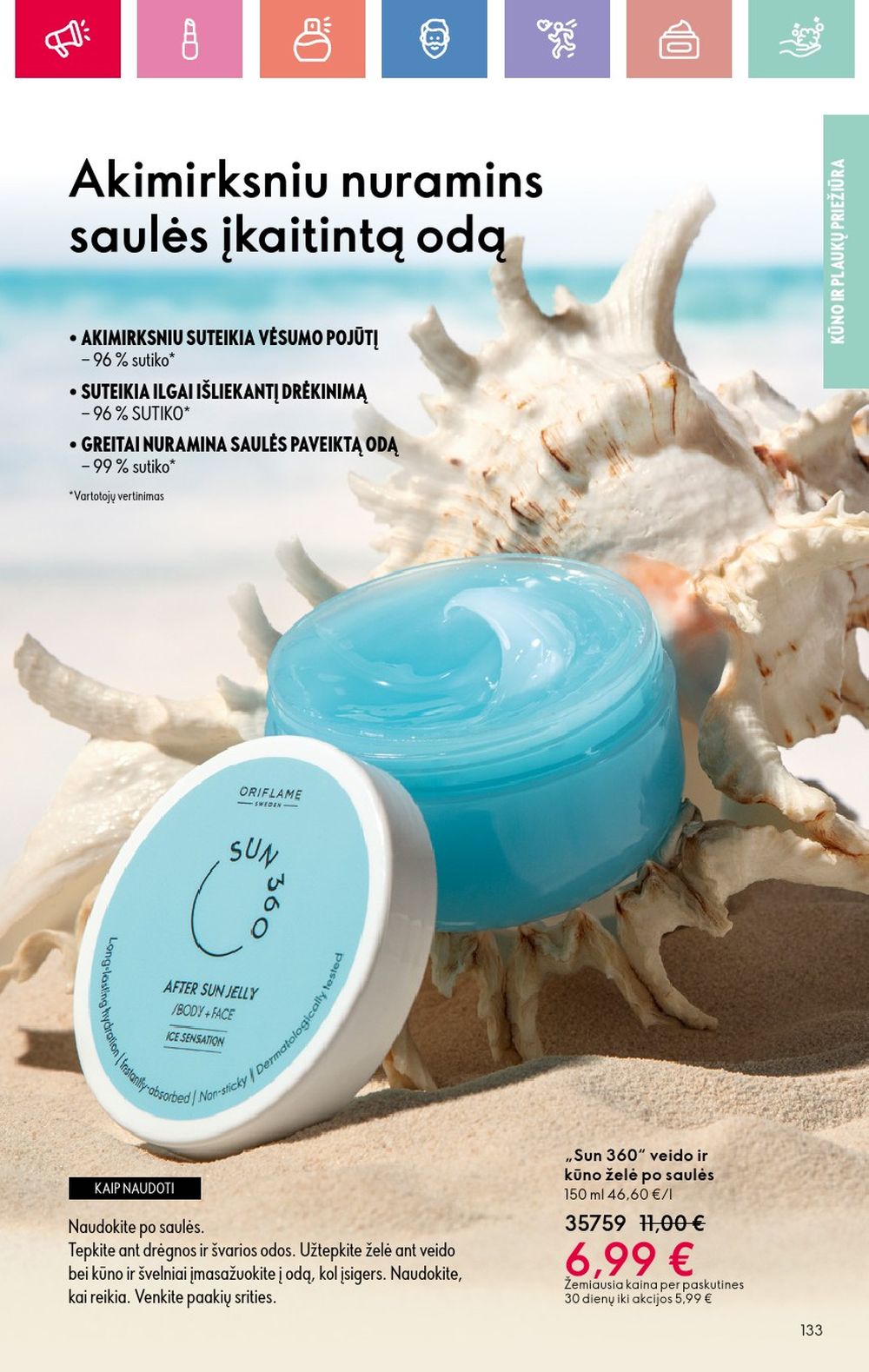 oriflame - ORIFLAME - Katalogas (2025 08 03 - 2025 08 23) - page: 133