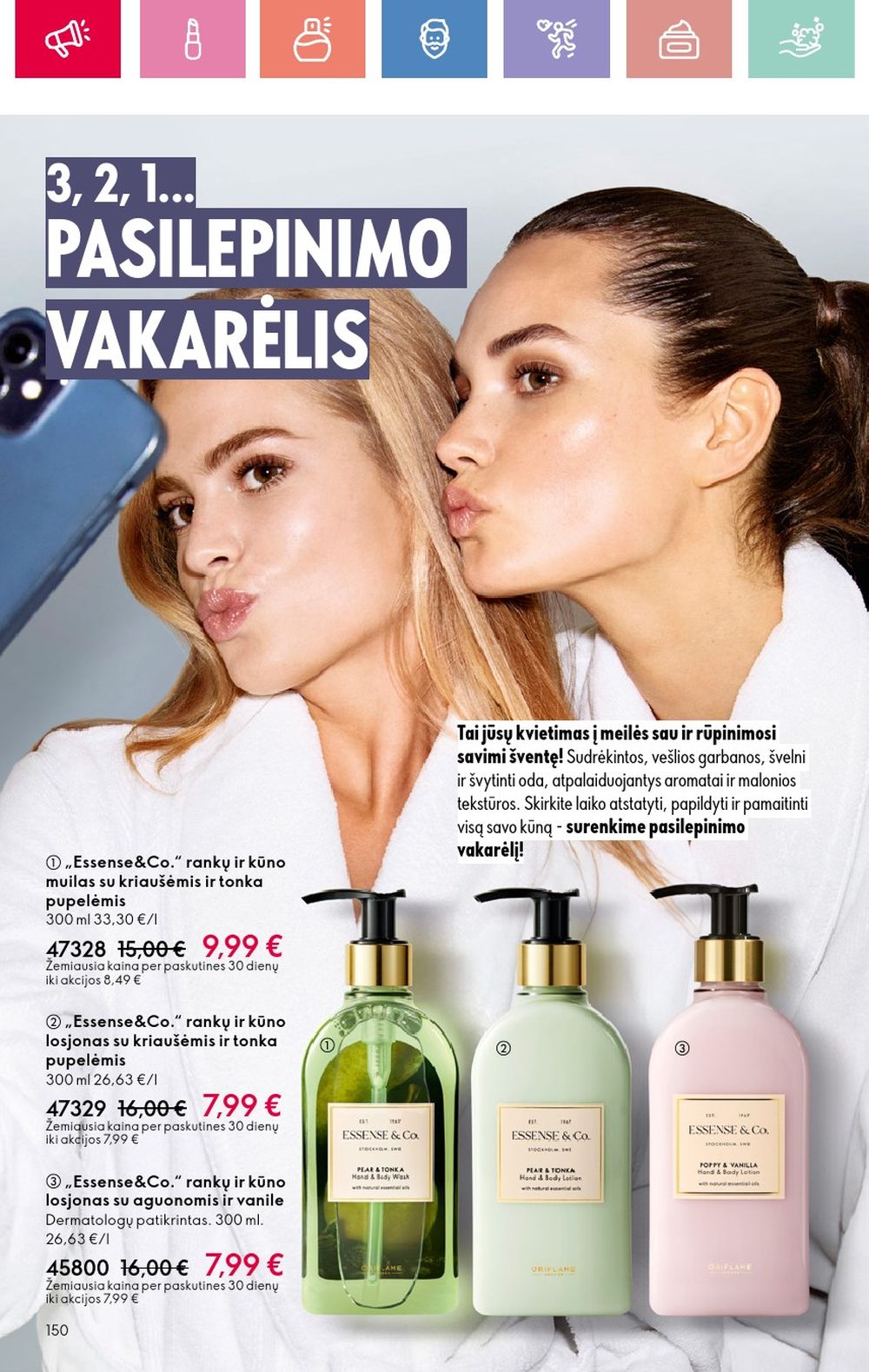 oriflame - ORIFLAME - Katalogas (2025 08 03 - 2025 08 23) - page: 150