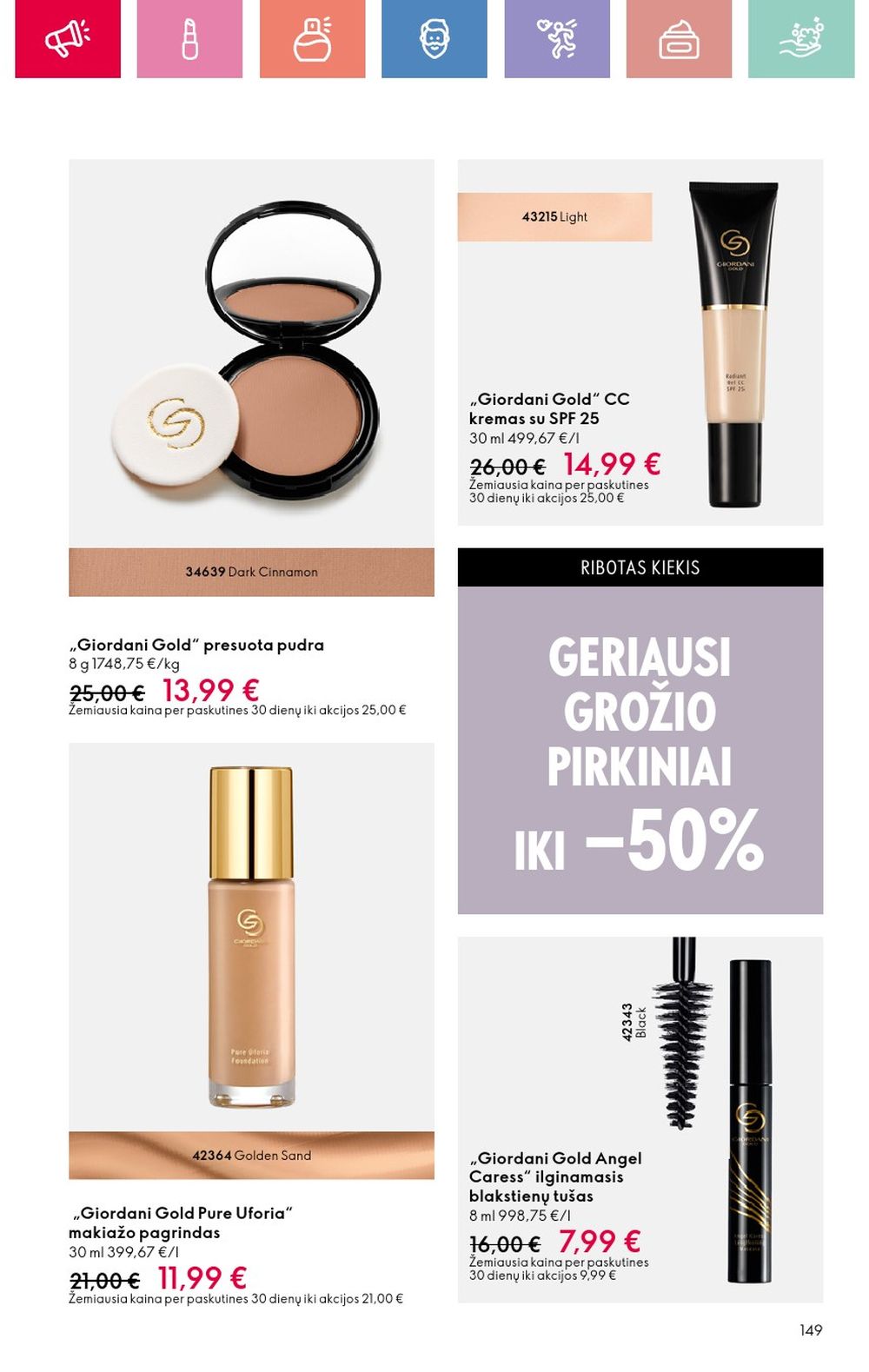 oriflame - ORIFLAME - Katalogas (2025 08 03 - 2025 08 23) - page: 149