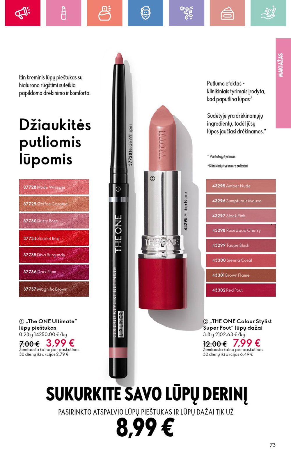 oriflame - ORIFLAME - Katalogas (2025 08 03 - 2025 08 23) - page: 73