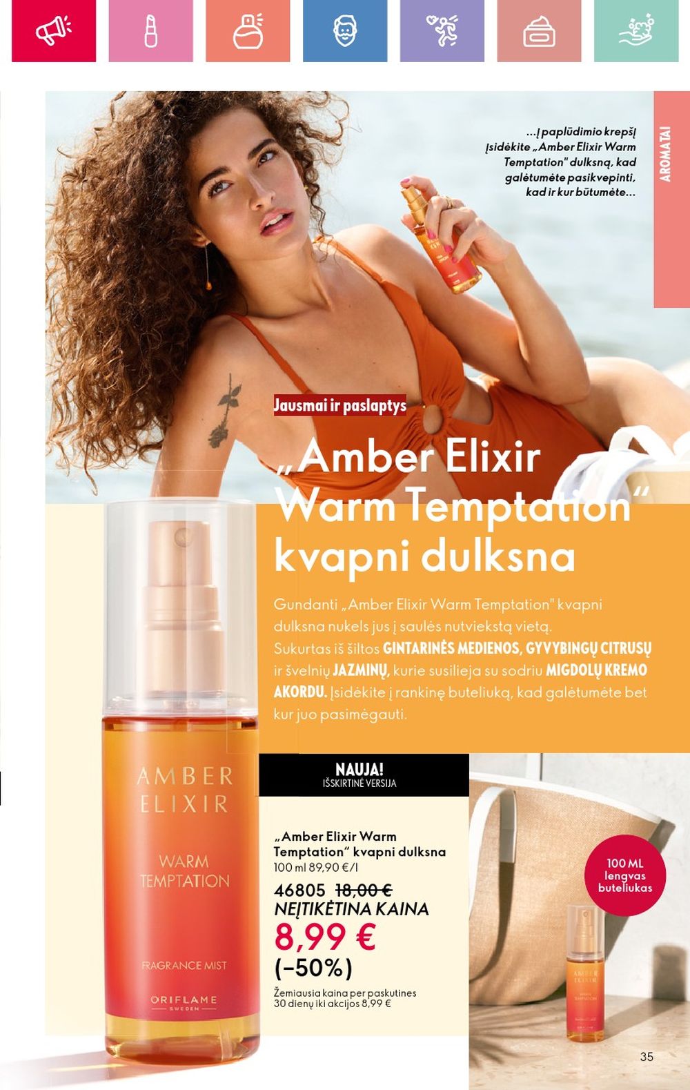 oriflame - ORIFLAME - Katalogas (2025 08 03 - 2025 08 23) - page: 35