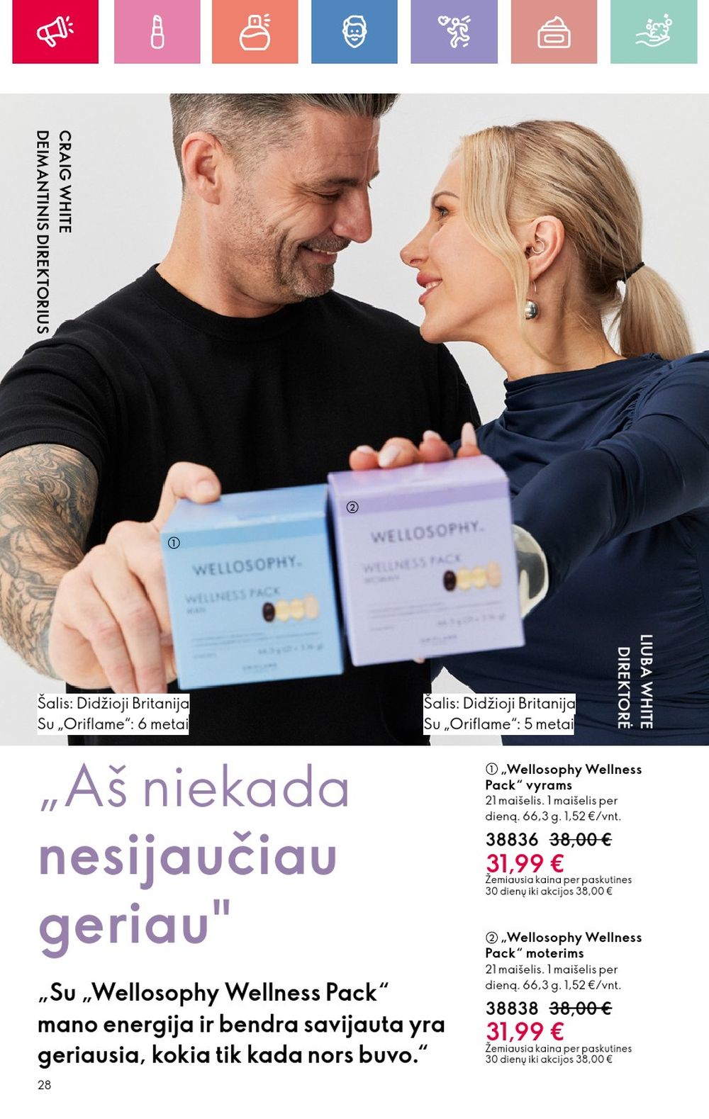 oriflame - ORIFLAME - Katalogas (2025 08 03 - 2025 08 23) - page: 28