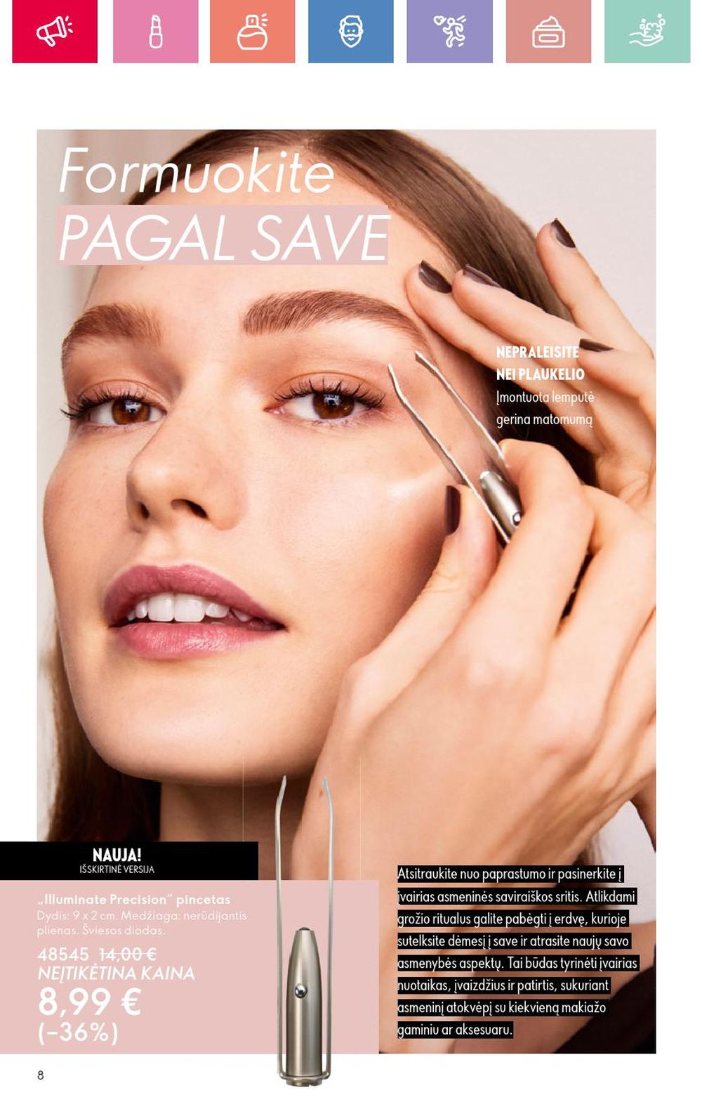 oriflame - ORIFLAME - Katalogas (2025 08 24 - 2025 09 13) - page: 8