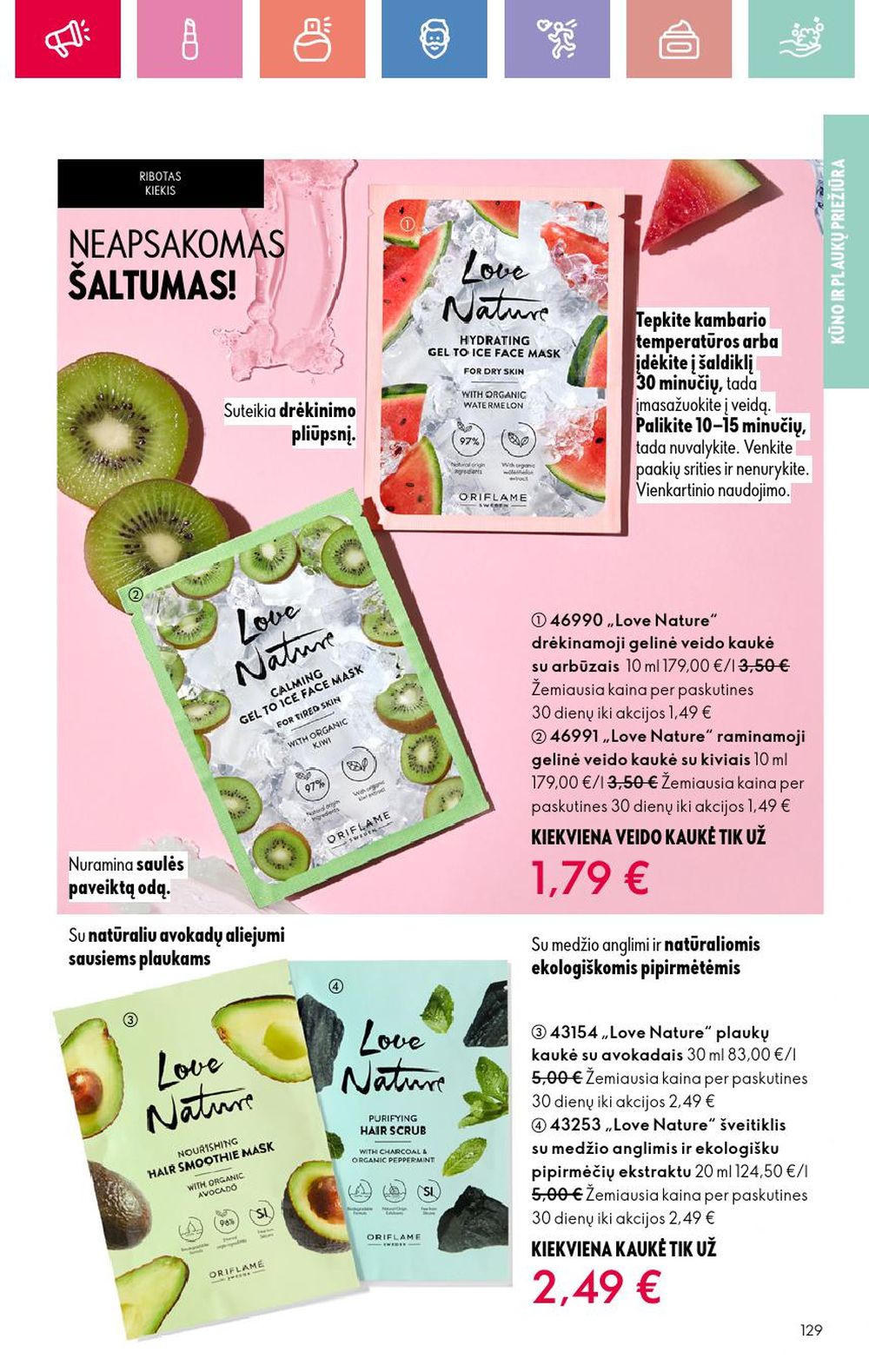 oriflame - ORIFLAME - Katalogas (2025 08 24 - 2025 09 13) - page: 129