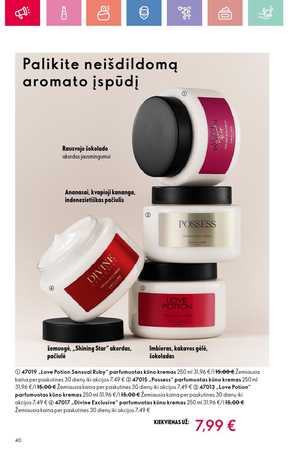 oriflame - ORIFLAME - Katalogas (2025 08 24 - 2025 09 13) - page: 40