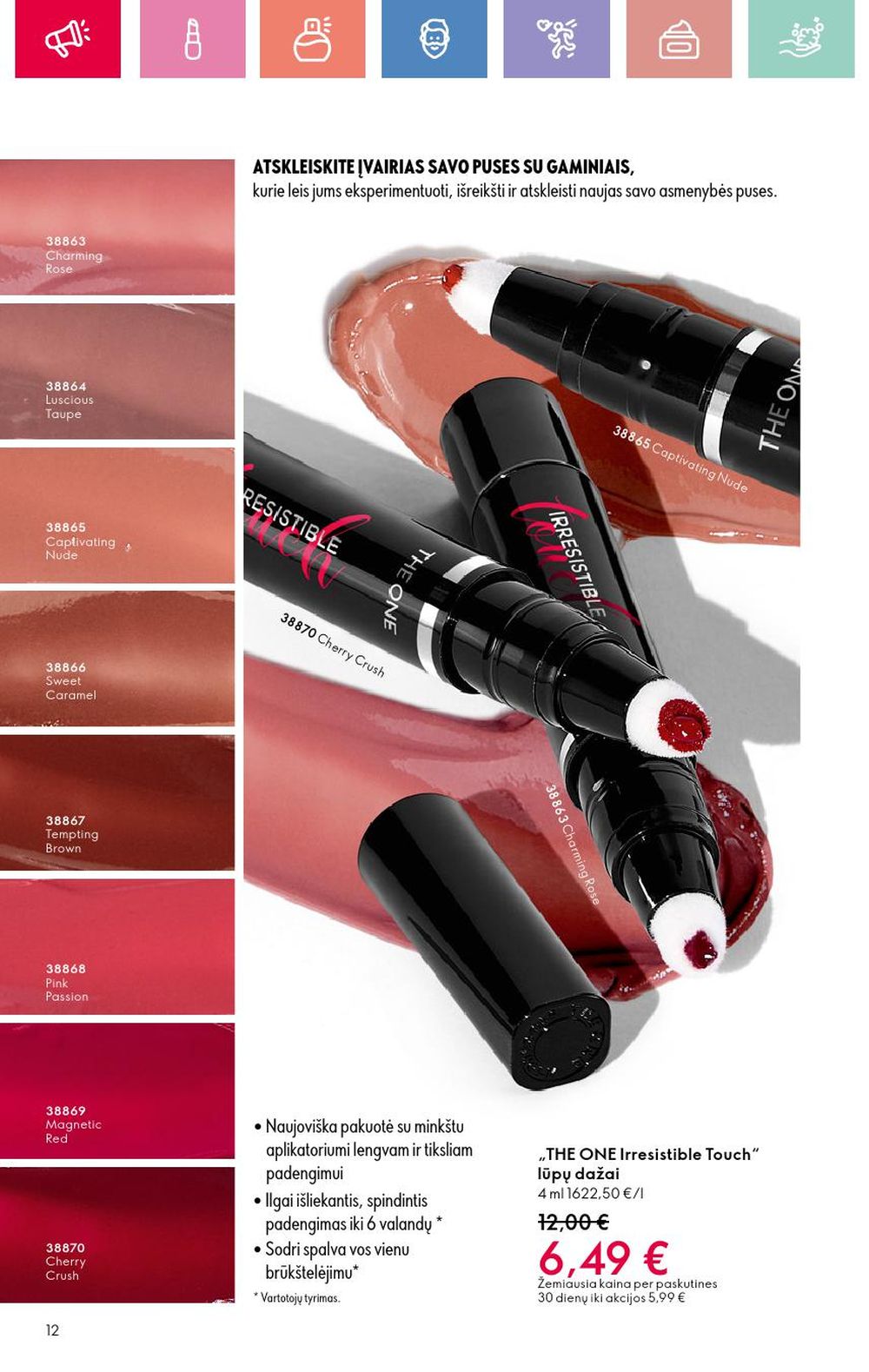 oriflame - ORIFLAME - Katalogas (2025 08 24 - 2025 09 13) - page: 12