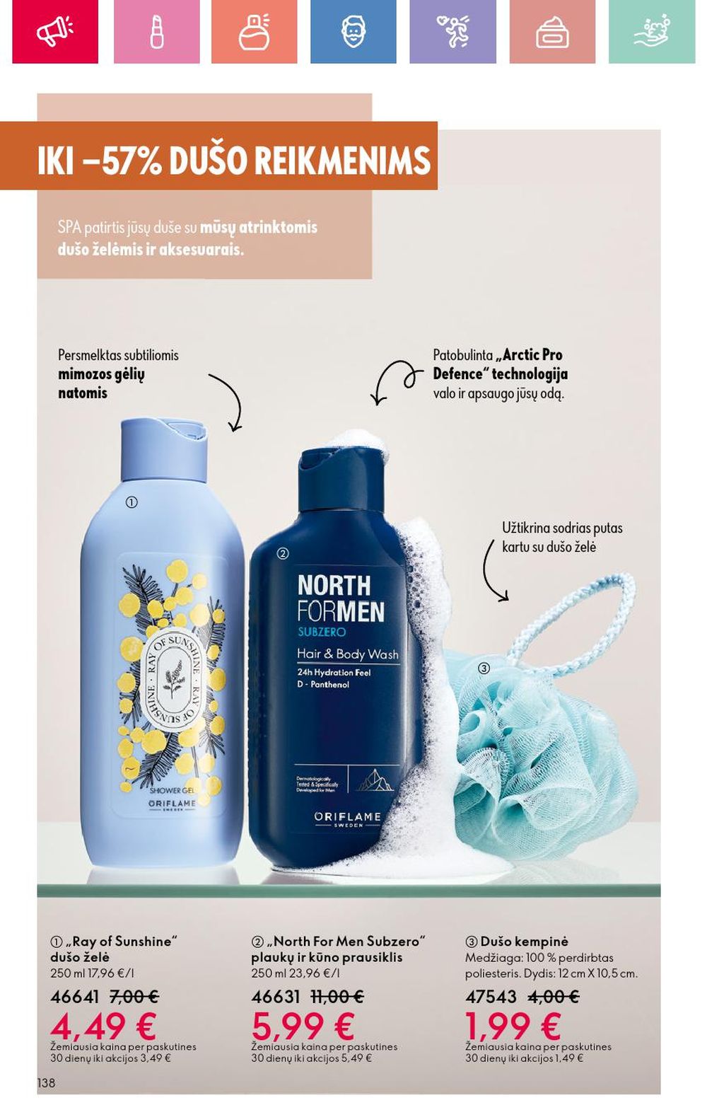 oriflame - ORIFLAME - Katalogas (2025 08 24 - 2025 09 13) - page: 138