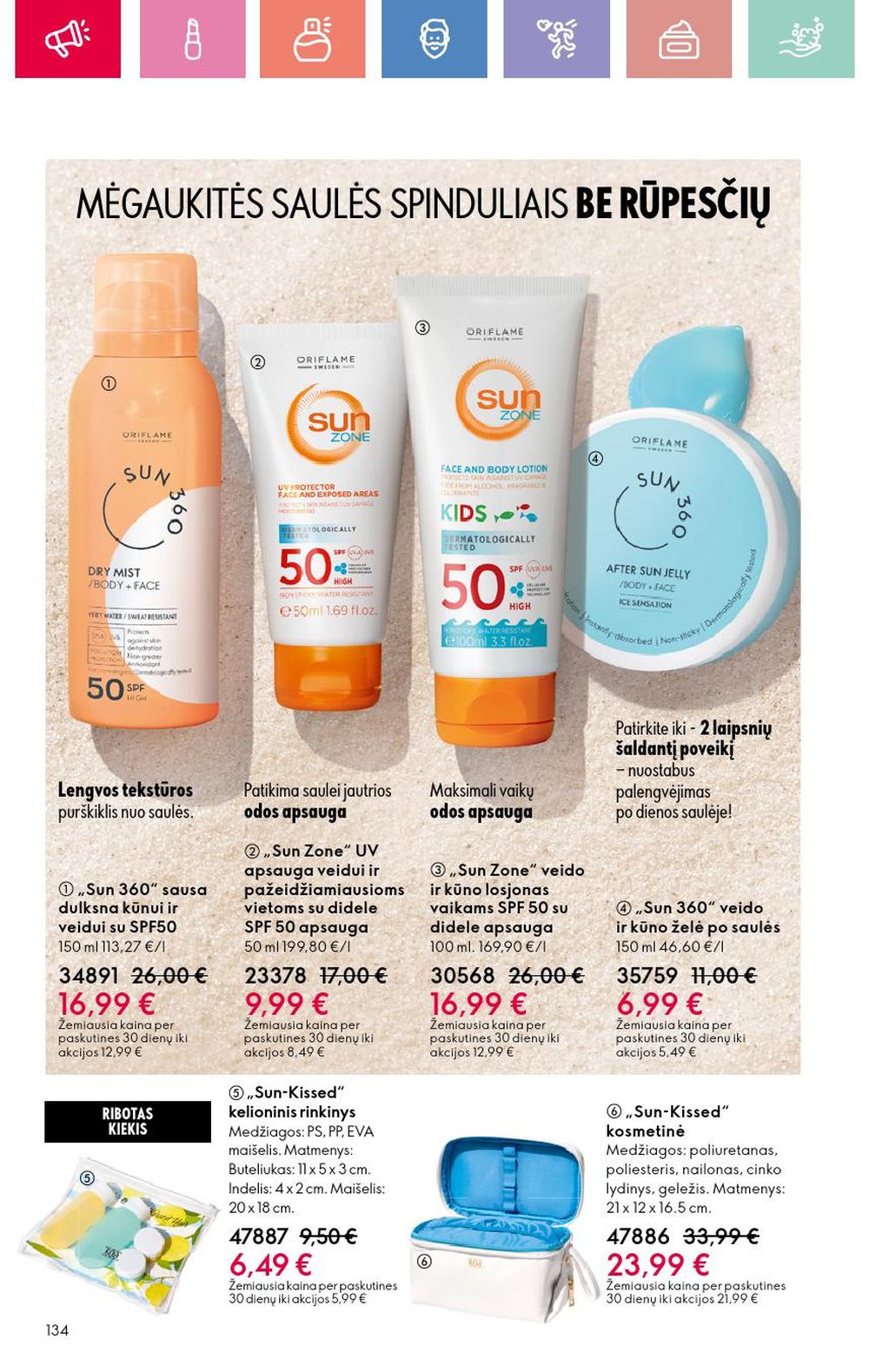 oriflame - ORIFLAME - Katalogas (2025 08 24 - 2025 09 13) - page: 134