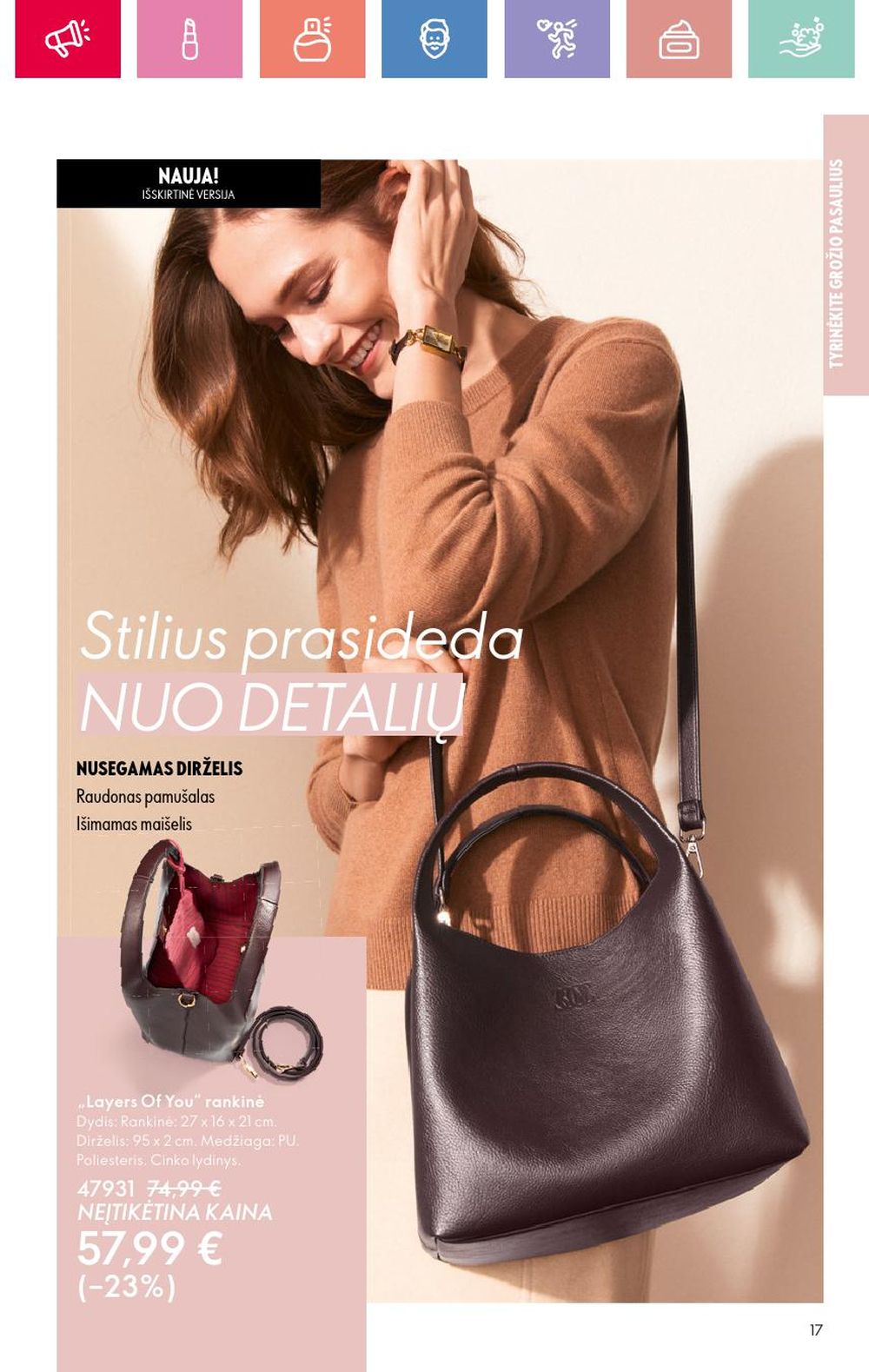 oriflame - ORIFLAME - Katalogas (2025 08 24 - 2025 09 13) - page: 17