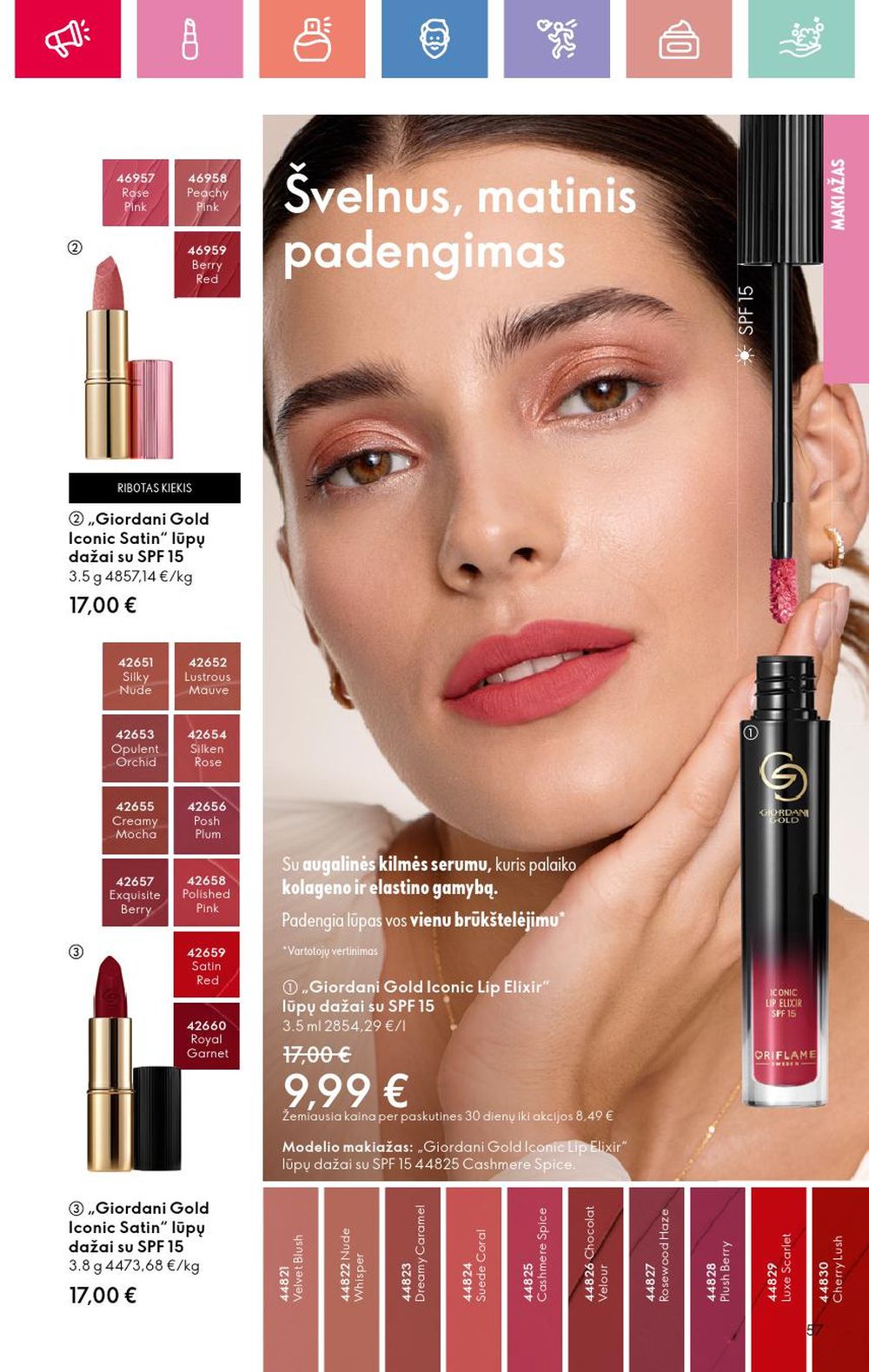 oriflame - ORIFLAME - Katalogas (2025 08 24 - 2025 09 13) - page: 57