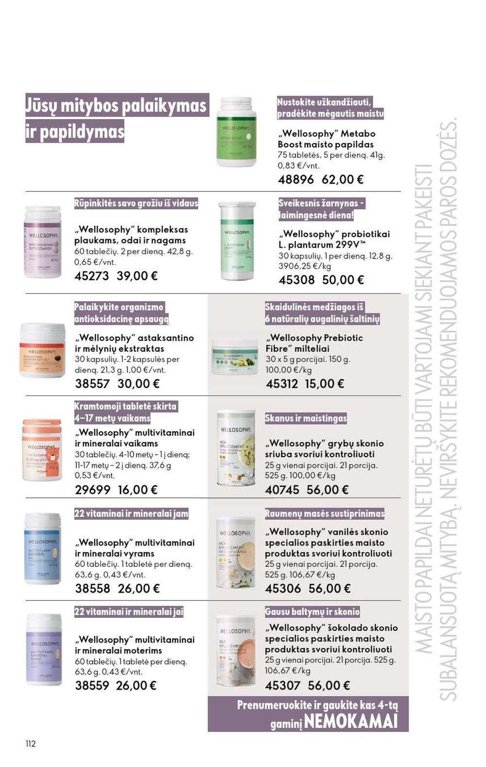 oriflame - ORIFLAME - Katalogas (2025 08 24 - 2025 09 13) - page: 112