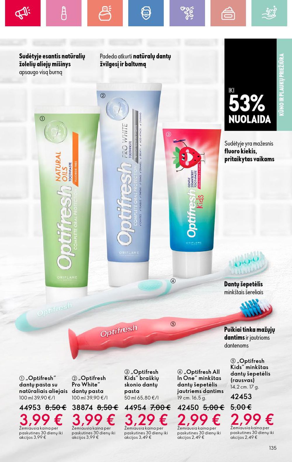 oriflame - ORIFLAME - Katalogas (2025 08 24 - 2025 09 13) - page: 135