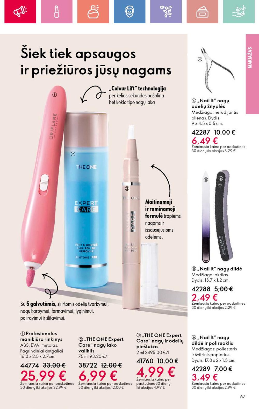 oriflame - ORIFLAME - Katalogas (2025 08 24 - 2025 09 13) - page: 67