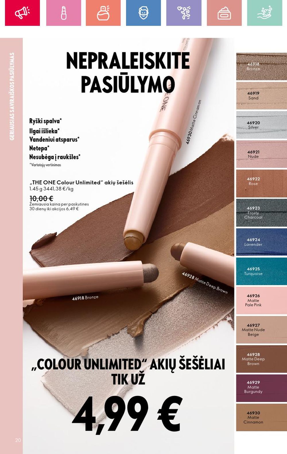 oriflame - ORIFLAME - Katalogas (2025 08 24 - 2025 09 13) - page: 20