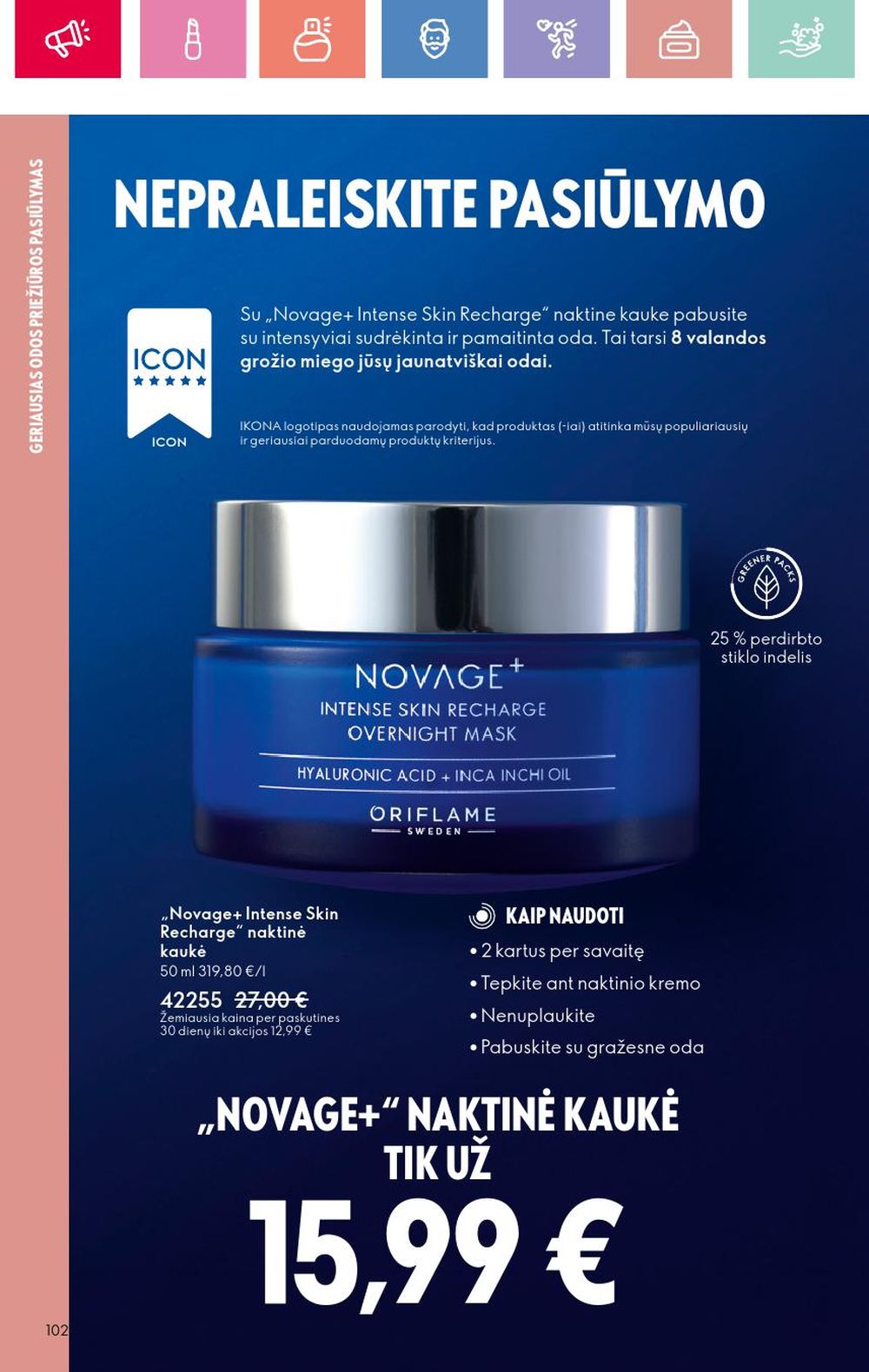 oriflame - ORIFLAME - Katalogas (2025 08 24 - 2025 09 13) - page: 102