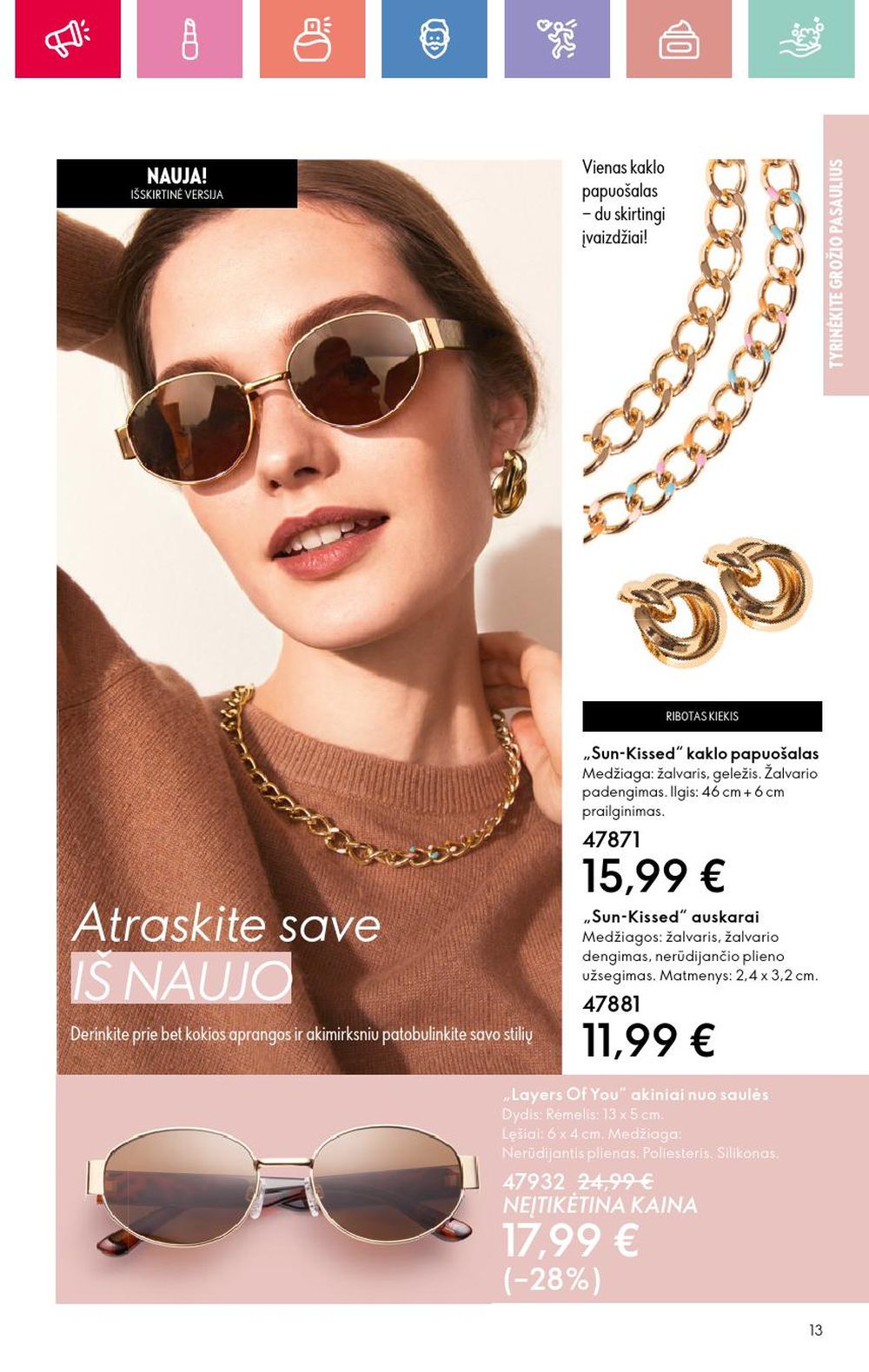 oriflame - ORIFLAME - Katalogas (2025 08 24 - 2025 09 13) - page: 13