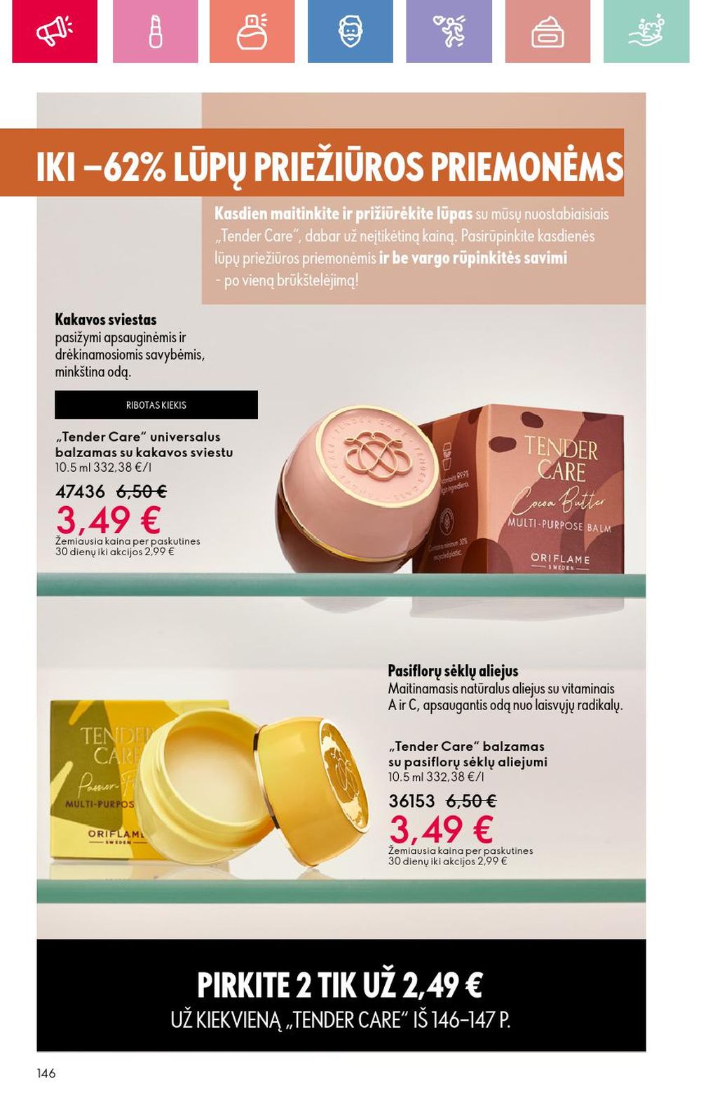 oriflame - ORIFLAME - Katalogas (2025 08 24 - 2025 09 13) - page: 146