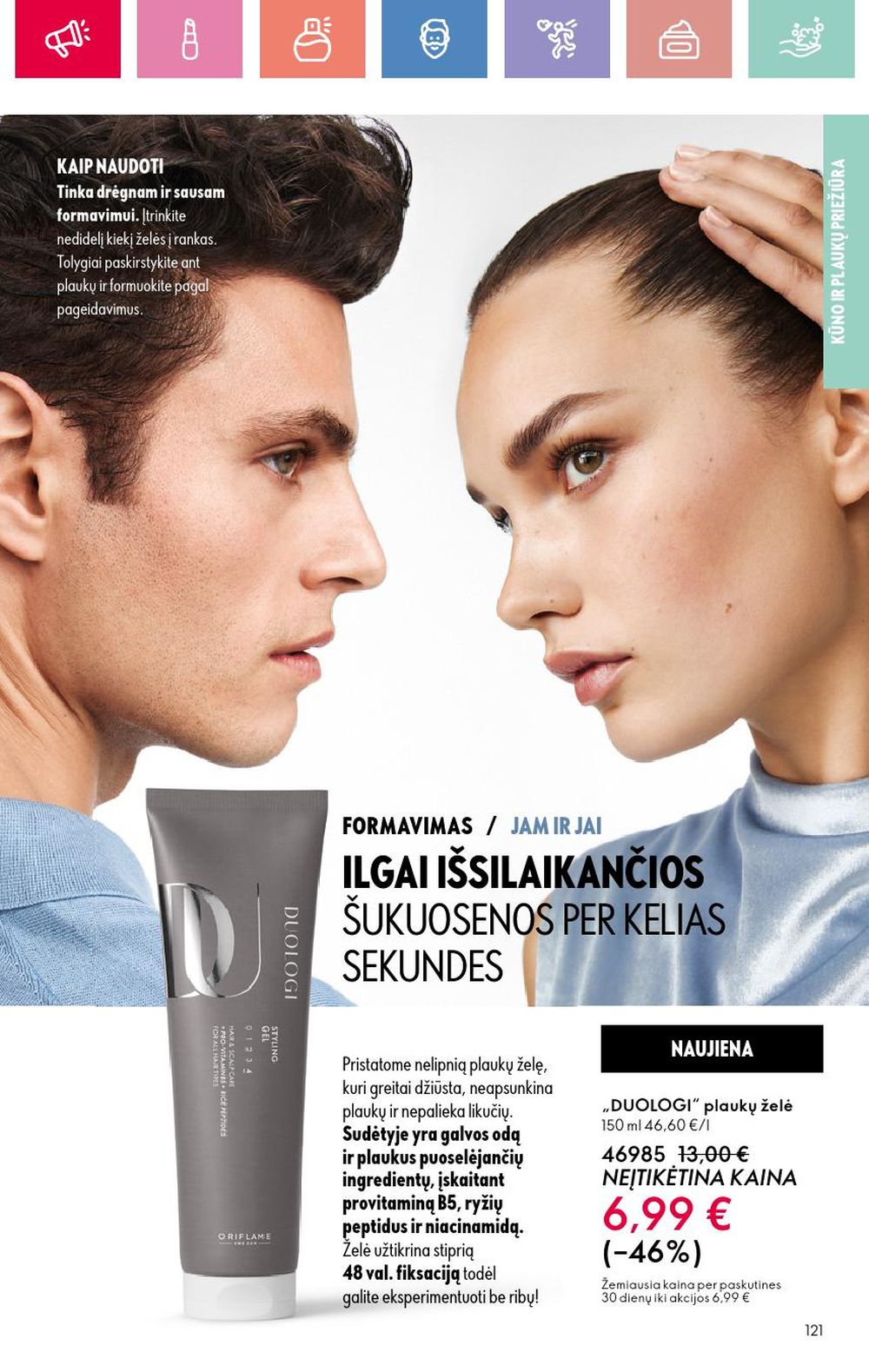 oriflame - ORIFLAME - Katalogas (2025 08 24 - 2025 09 13) - page: 121