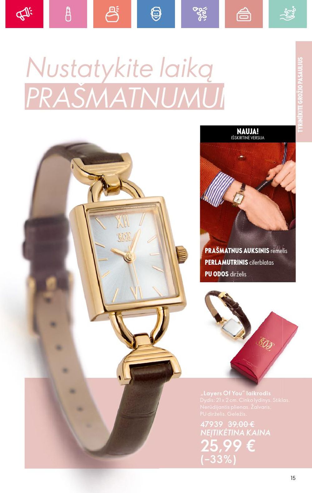 oriflame - ORIFLAME - Katalogas (2025 08 24 - 2025 09 13) - page: 15