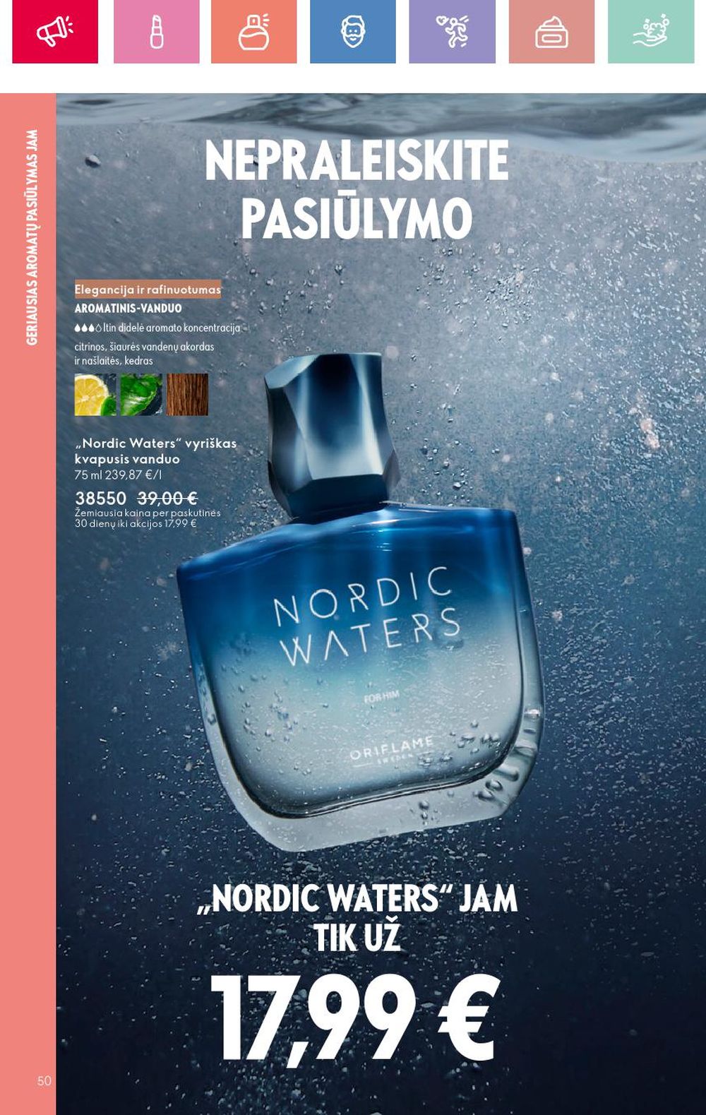 oriflame - ORIFLAME - Katalogas (2025 08 24 - 2025 09 13) - page: 50