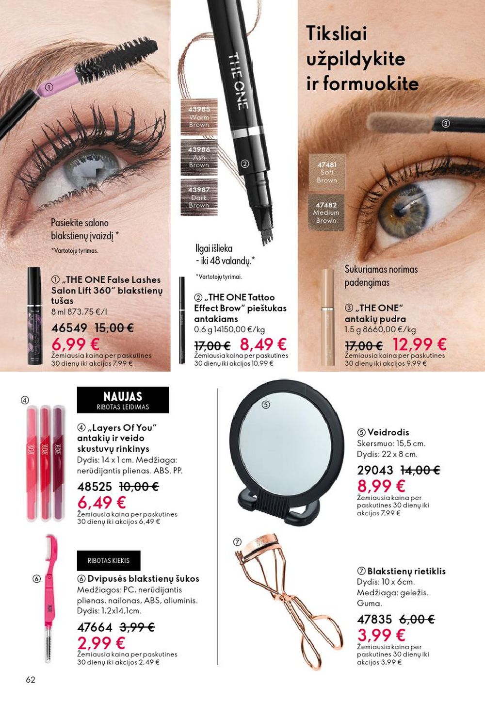 oriflame - ORIFLAME - Katalogas (2025 09 14 - 2025 10 07) - page: 62